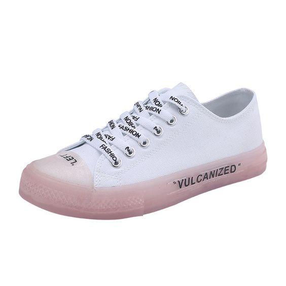 Crystal Canvas Shoes - Abershoes