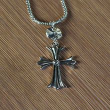 Load image into Gallery viewer, Boutique Cross Spears Pendant Necklace - Abershoes